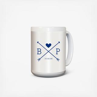 Arrows 11 Oz. Ceramic Mug - Personalized