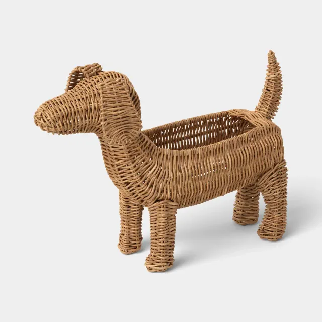 Rattan Dog Pencil Holder - Threshold™