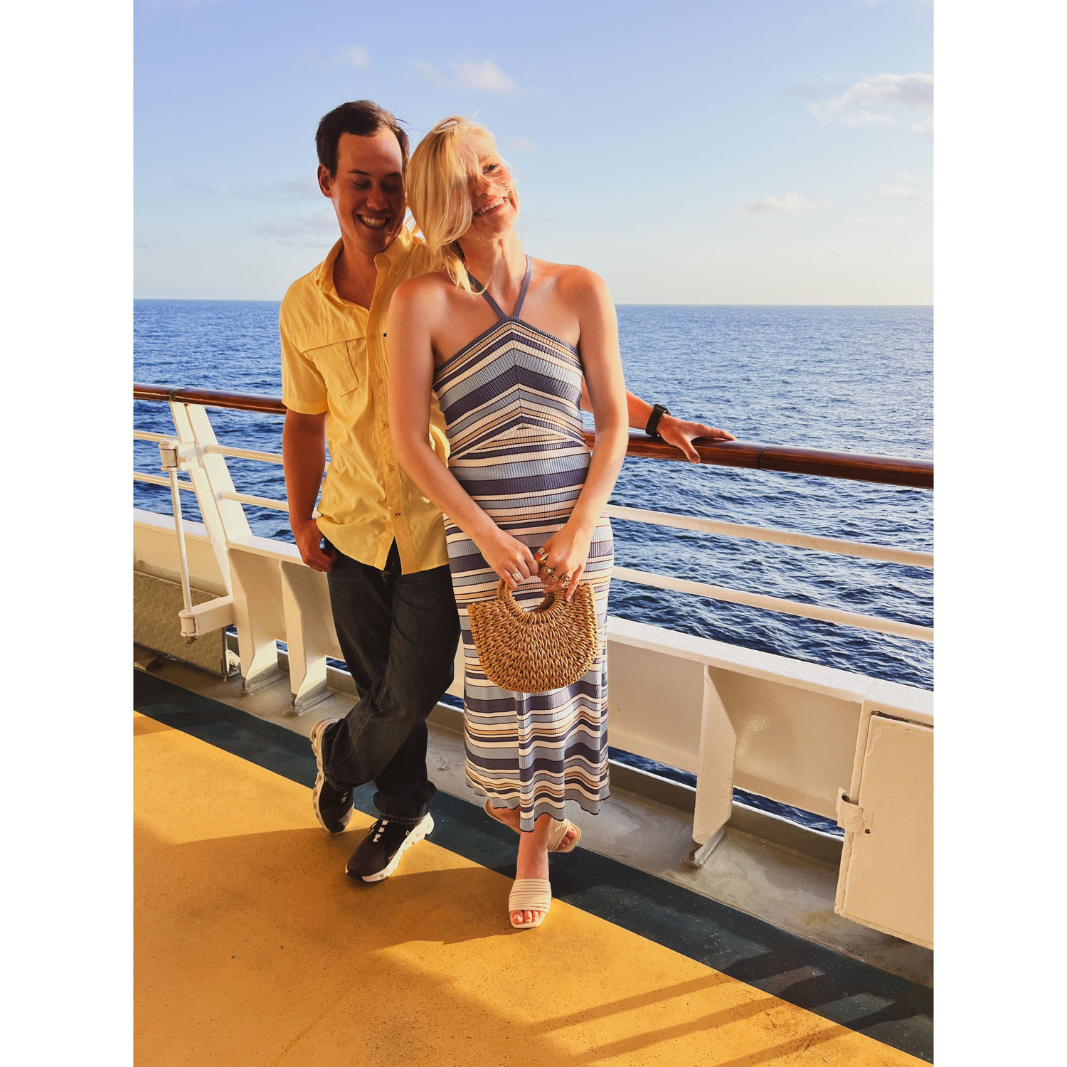 On our first Cruise together