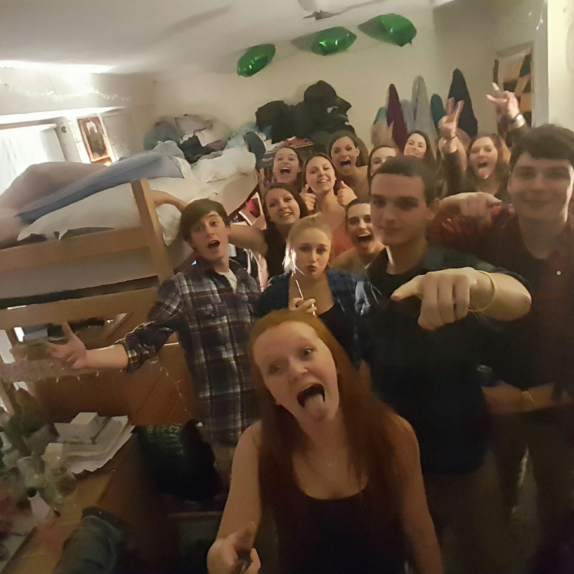 Our very first picture together...and we didn't even know it until years later