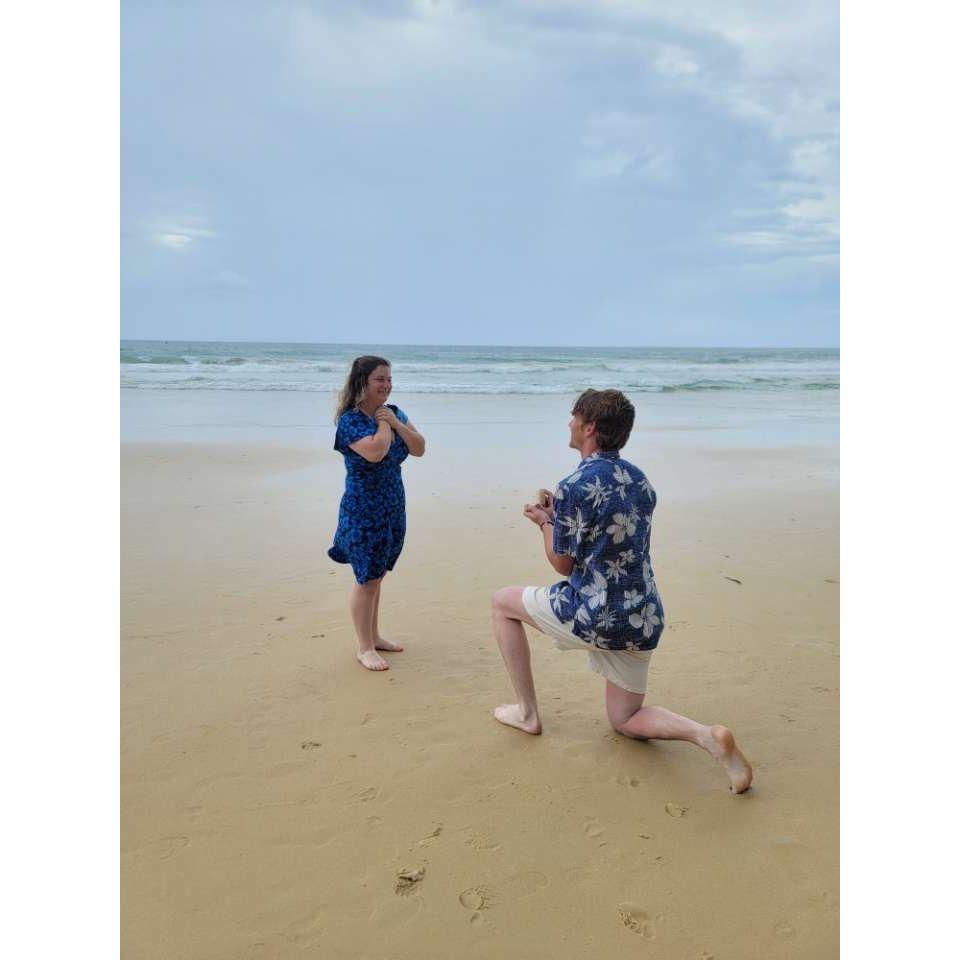 The proposal!!