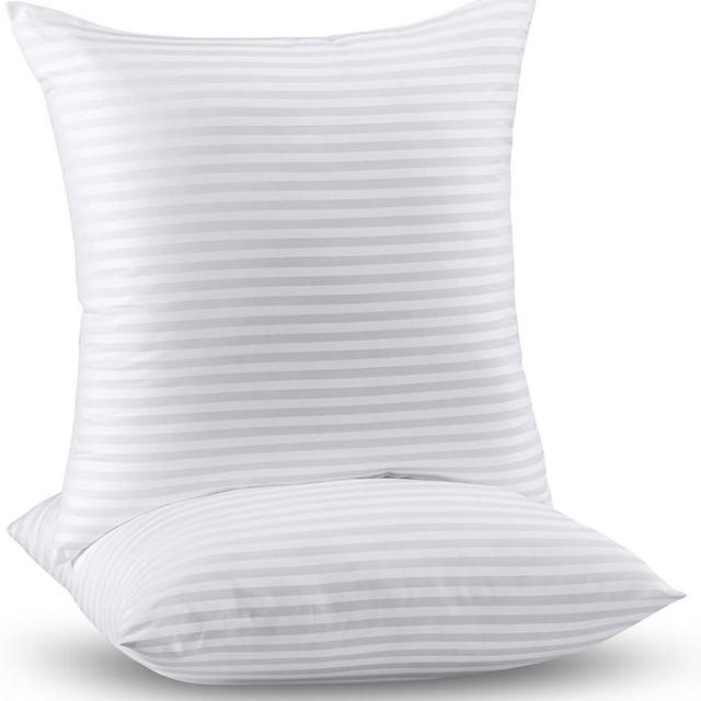 Utopia Bedding Pillows European Size Set of 2 (White), Hotel Pillows, Cooling Pillows for Side, Back or Stomach Sleepers