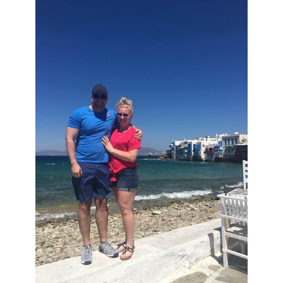 In Santorini, Greece