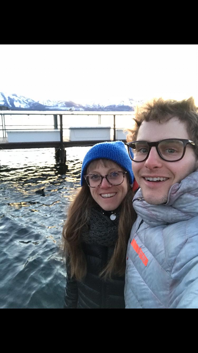 Celebrating Laura's birthday at Lake Tahoe, 2018