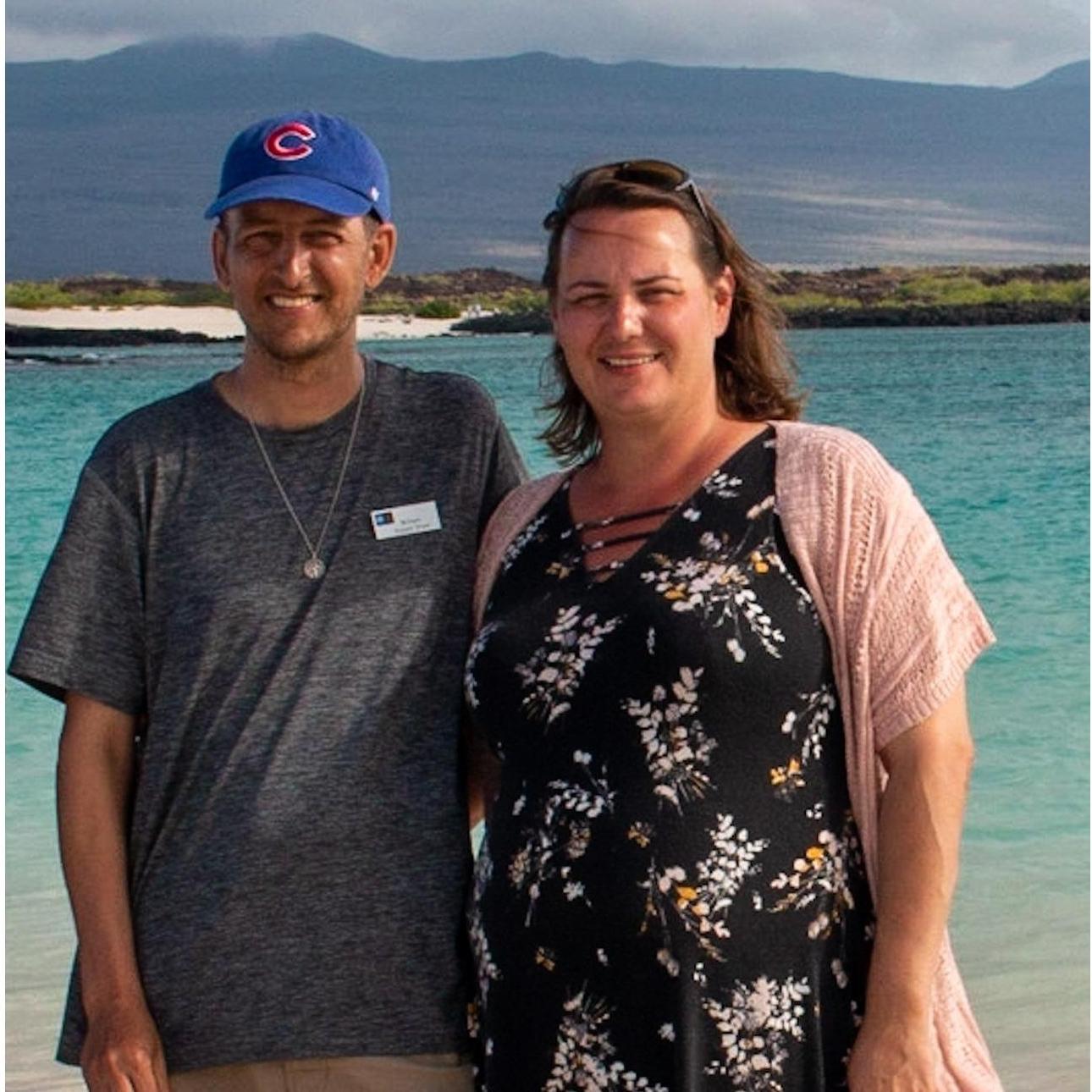 Us in the Galapagos Islands