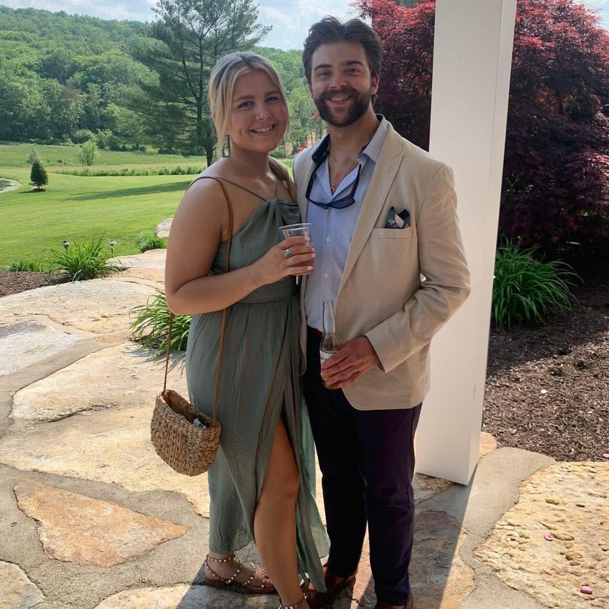 our first wedding we went to as a couple