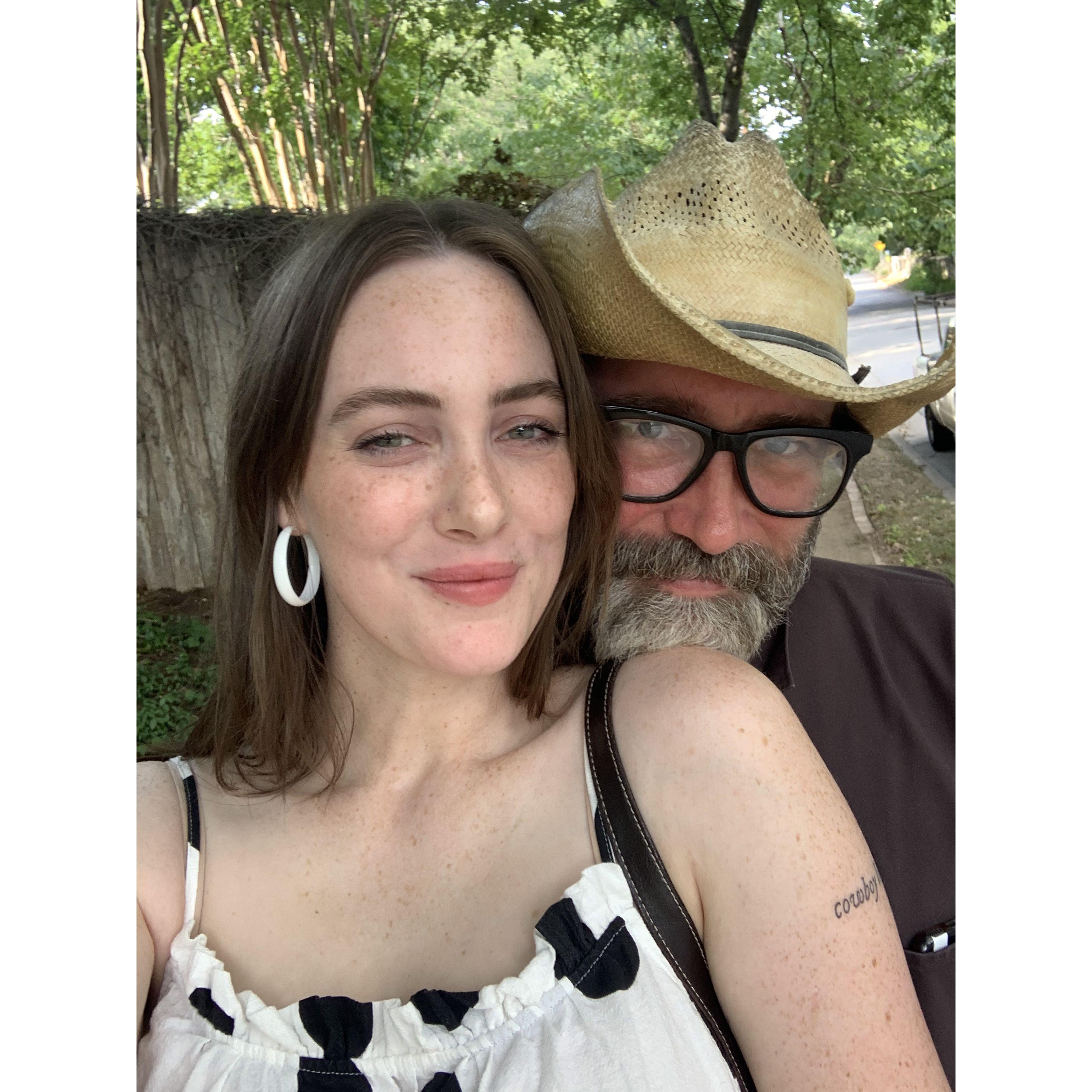 Trying to get all the date nights in before the baby arrives!