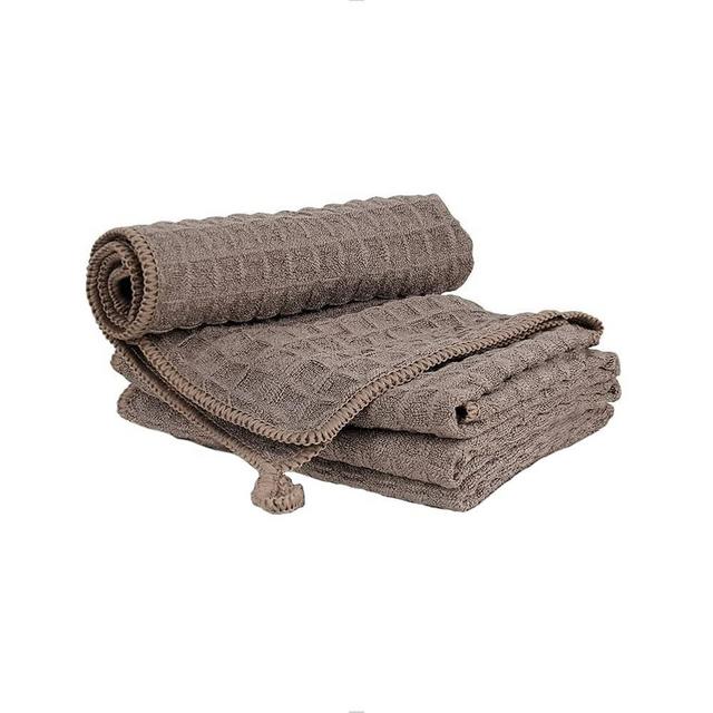 Barista Micro Cloth 4 Pack - watchget Microfiber Barista Cleaning Towels Coffee Cleaning Accessories for Espresso Machine, Steam Wand, Countertop, Kitchen Dish Cloth Waffle Weave Brown(12"x12")