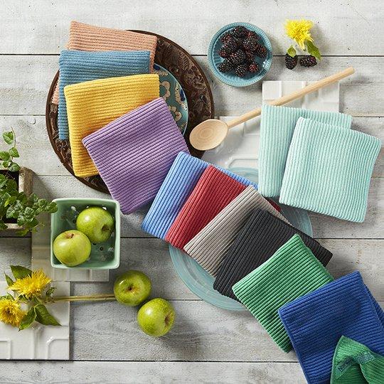 Kitchen Towel & Cloth Set - Blue