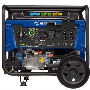 Westinghouse WGen9500TF 240 Volt Remote Electric Start 12500 / 9500 -Watt Generator
