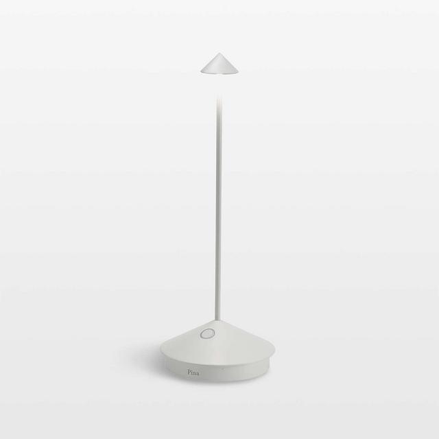 Pina Pro White Metal Table Lamp by Zafferano America