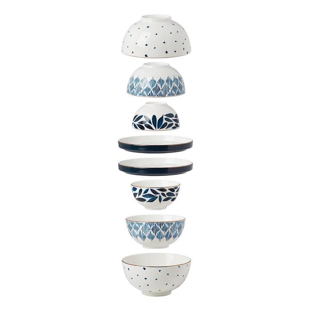 Lenox Blue Bay Luna Nesting Set, 8 Piece