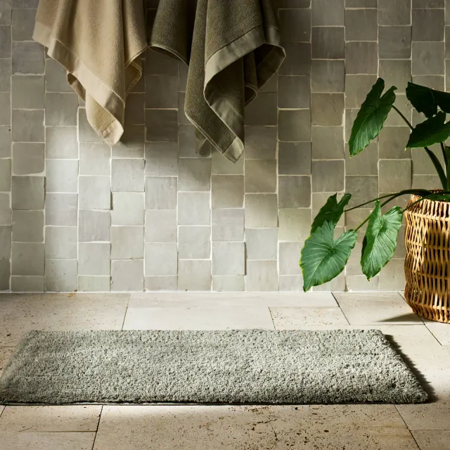 21"x34" Modal Plush Bath Rug Light Green - Casaluna™