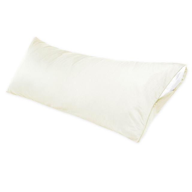 Nestwell™ Cotton Comfort Body Pillow Protector in Egret