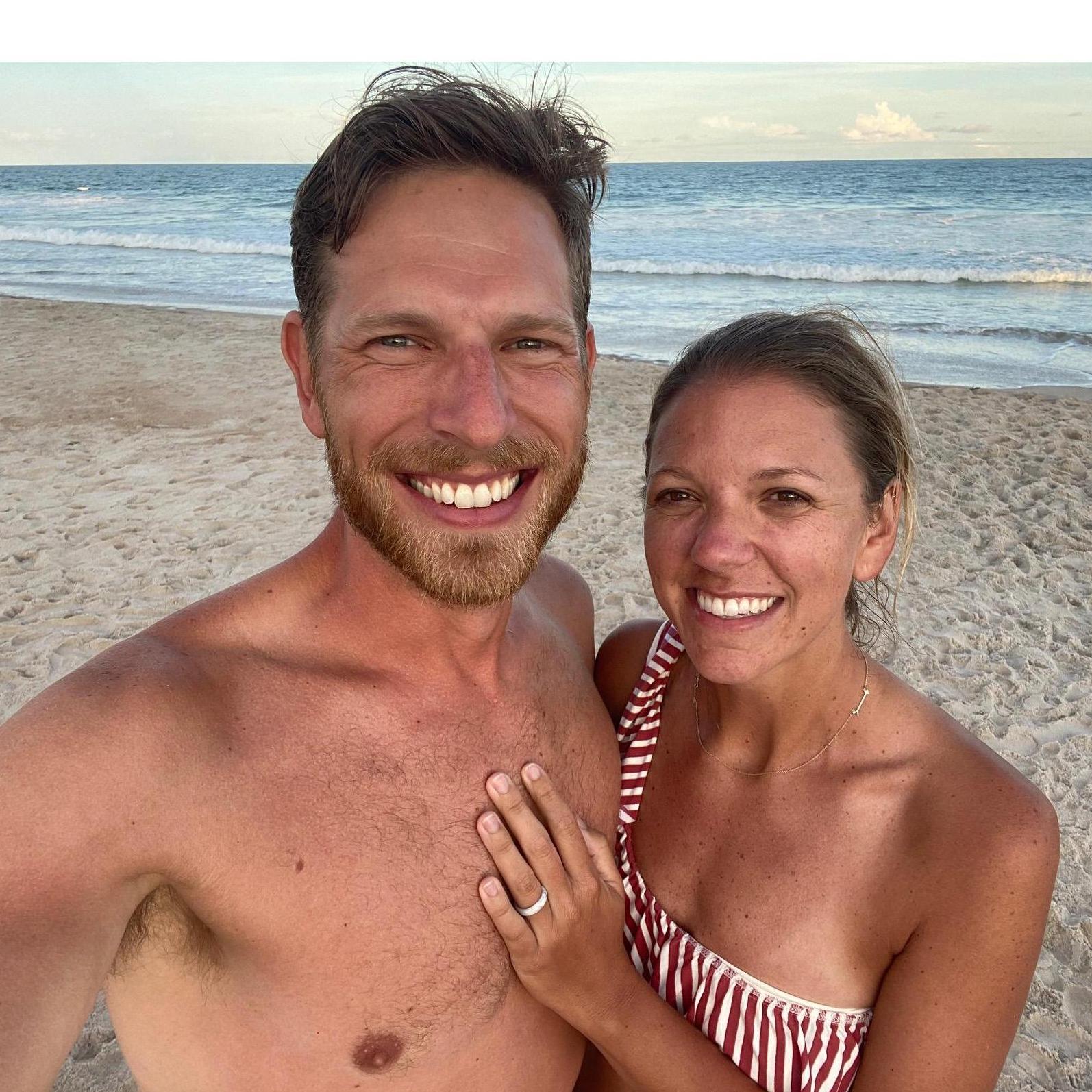 Where Mark proposed to me! August 20, 2020 at Topsail Beach, NC