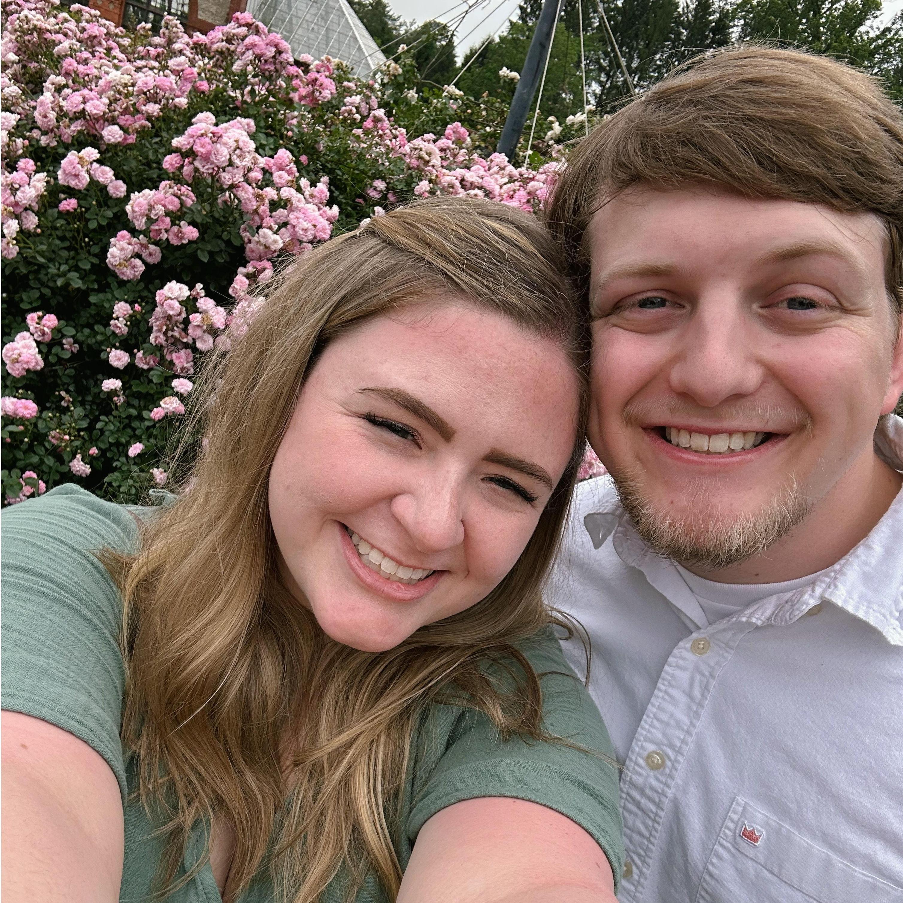 Ty took us to the Biltmore for Christmas! He let me (Grace) choose when I wanted to go, so I chose spring so we could see all the gardens in full spring bloom :)