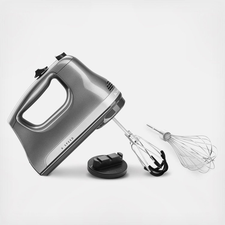 KitchenAid, 6-Speed Hand Mixer with Flex Edge Beaters | Zola