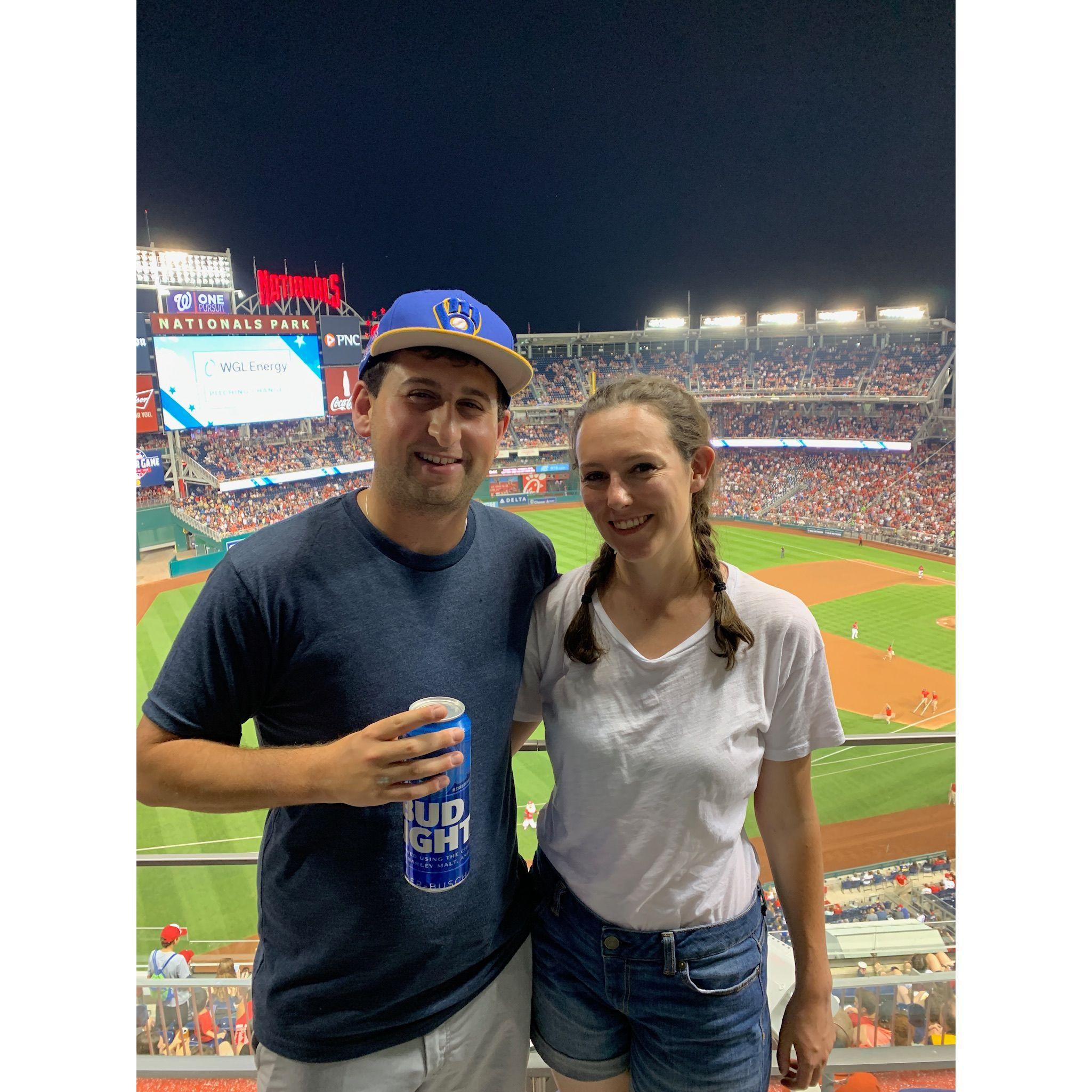 August 2019 at Nationals Park in Washington, DC