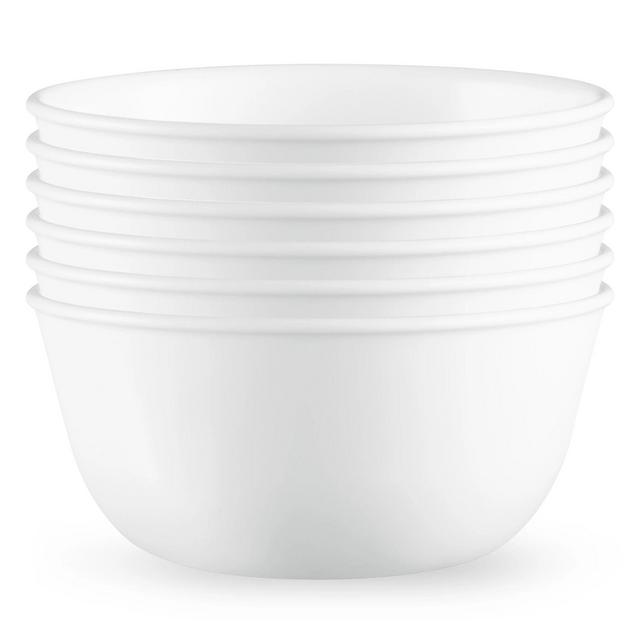 Corelle®Winter Frost White 28-ounce Large Soup Bowl, 6-pack