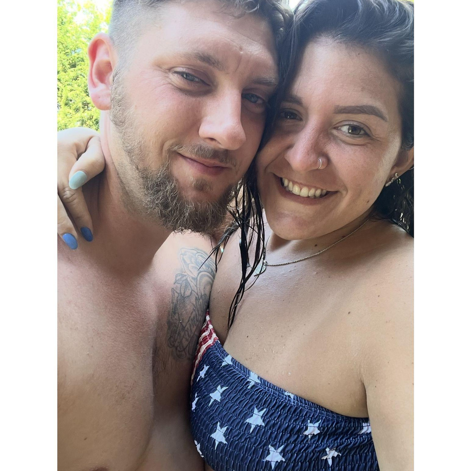 Our 1st 4th of July- 2 days after we started dating