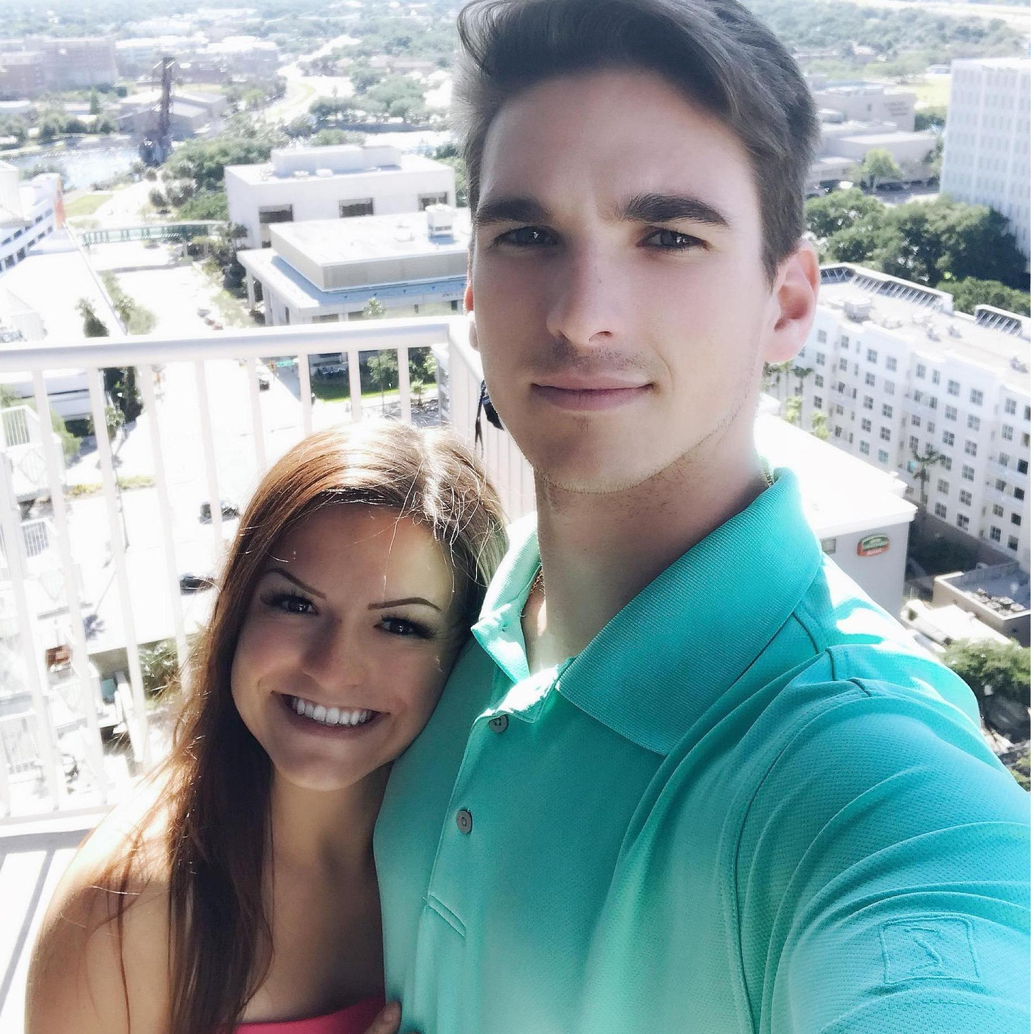 Taken at our apartment in Tampa, FL!