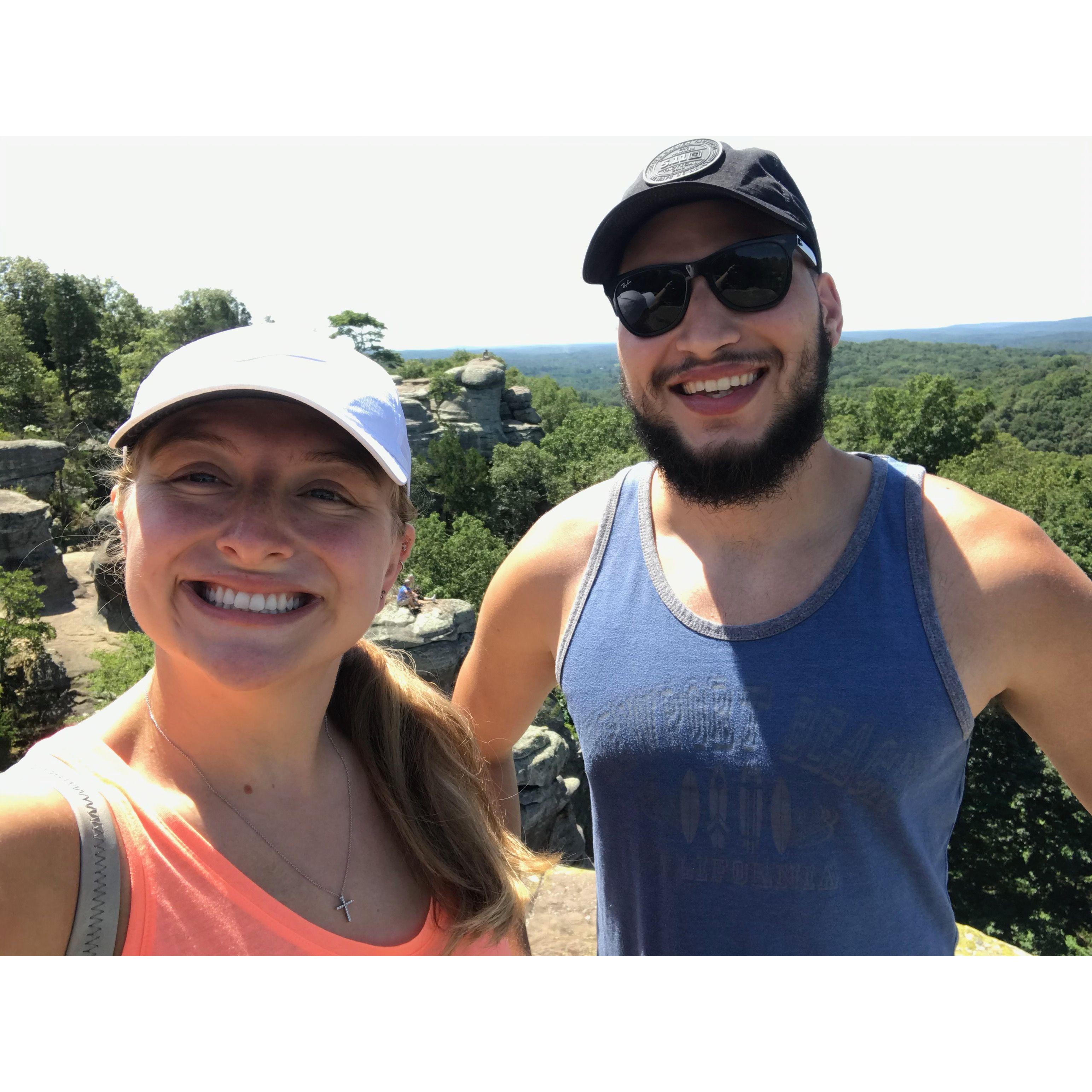 Shawnee National Forest in Illinois