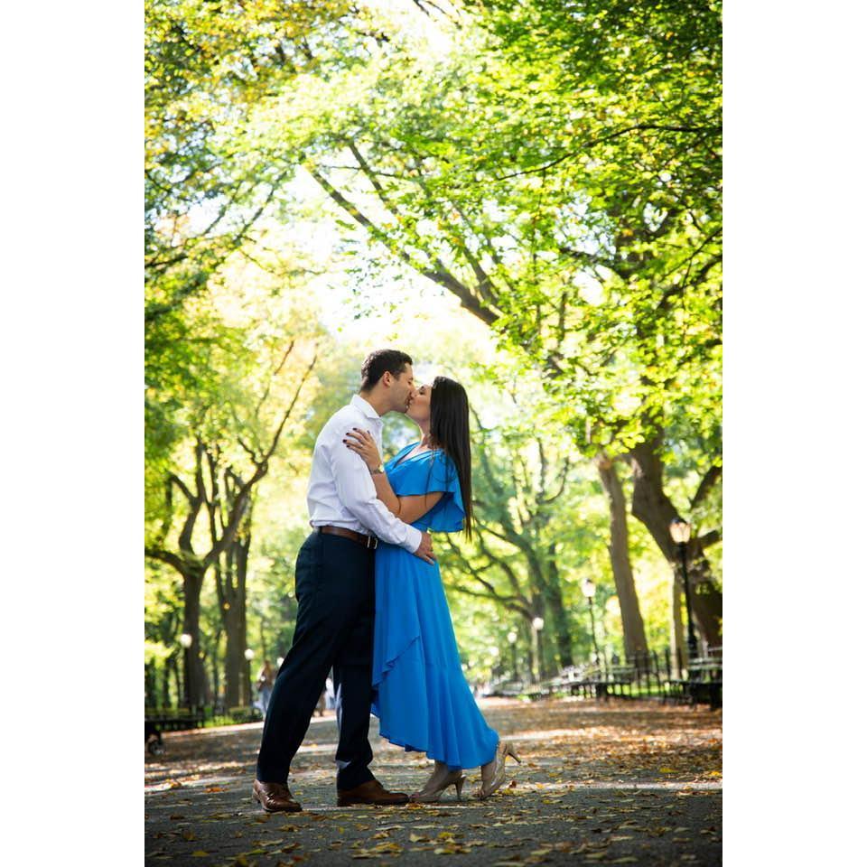 Engagement shoot in Central Park