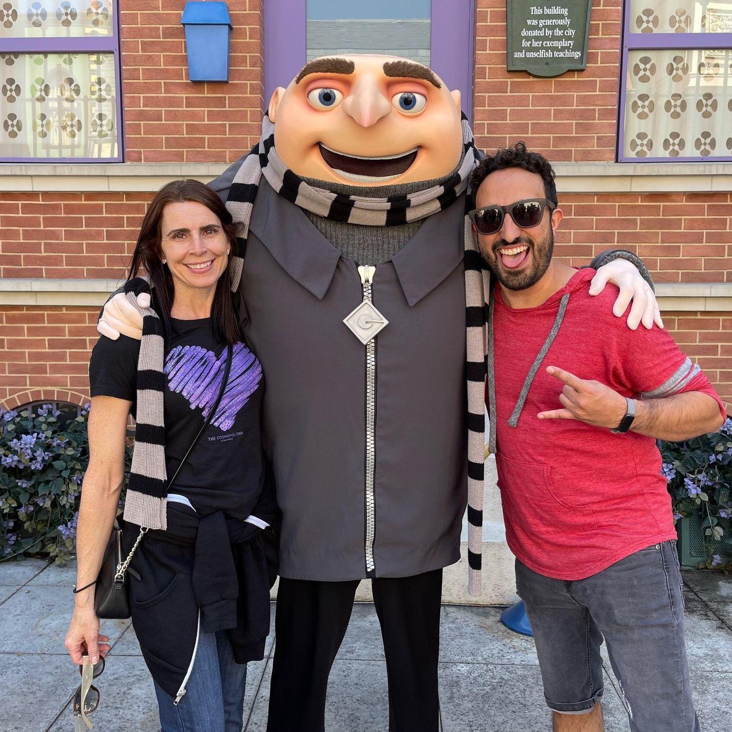 Meeting Gru at Universal Studios!