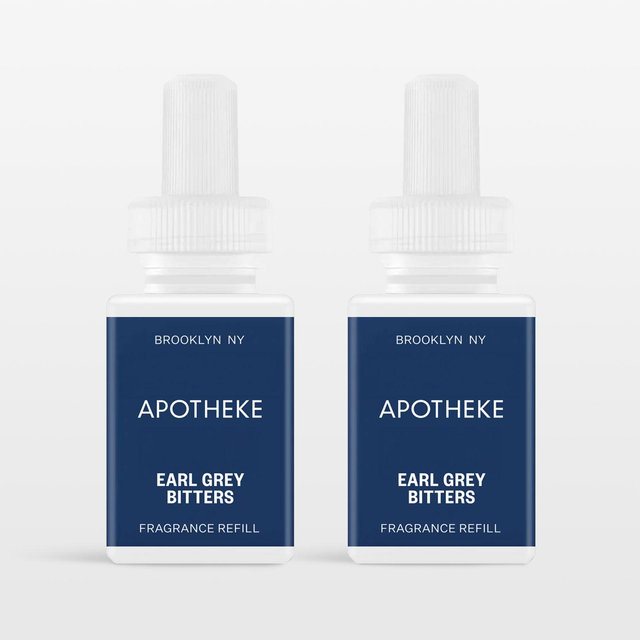 Apotheke Earl Grey Bitters Pura Refill, Set of 2