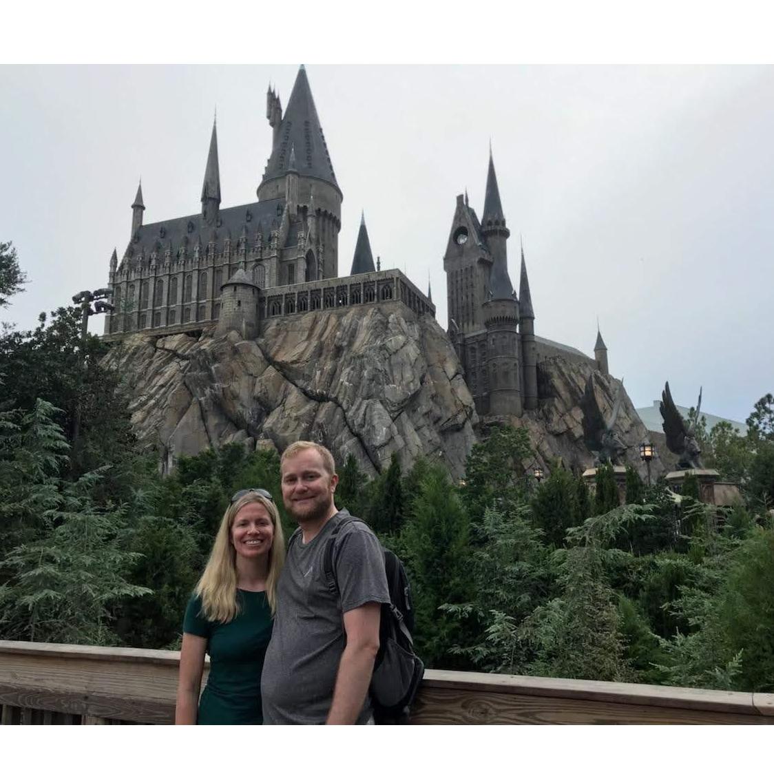 Visiting Orlando to see Isaac's friend Jeff - and visit Harry Potter at Universal Studios