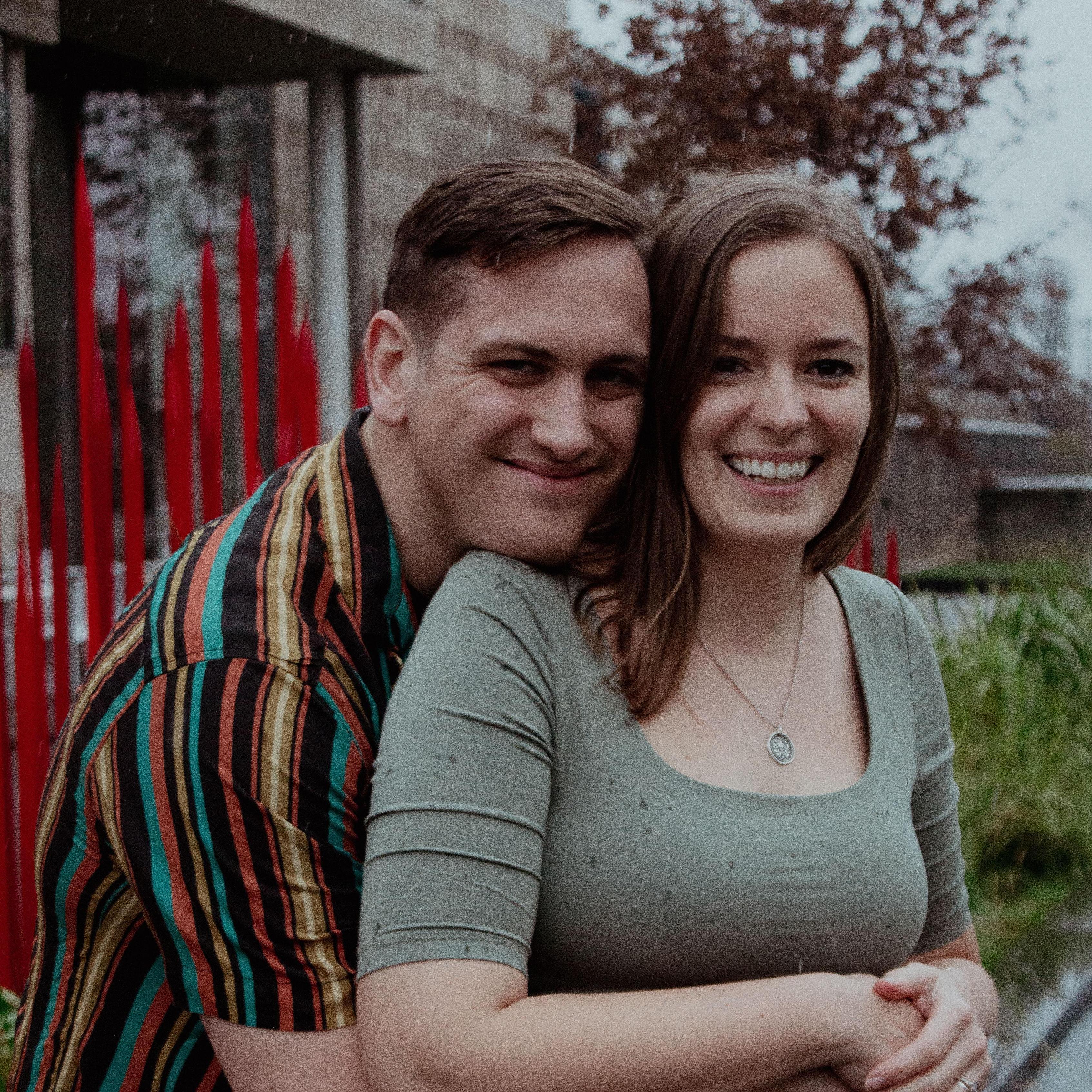 Couple's shoot at the VMFA (November 2022).