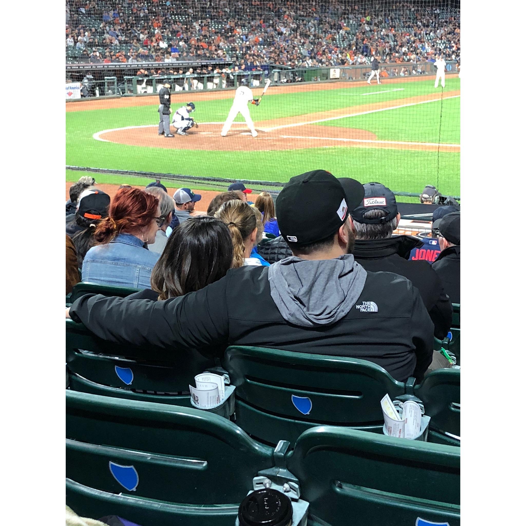 Our First Giants Game
September 10, 2018