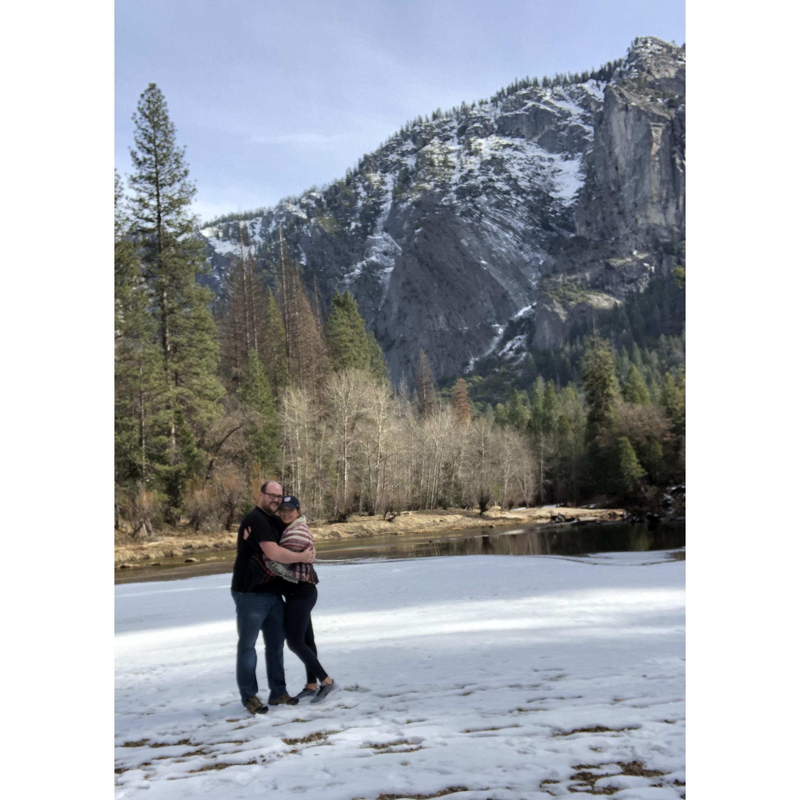Hiking in Yosemite, February 2019