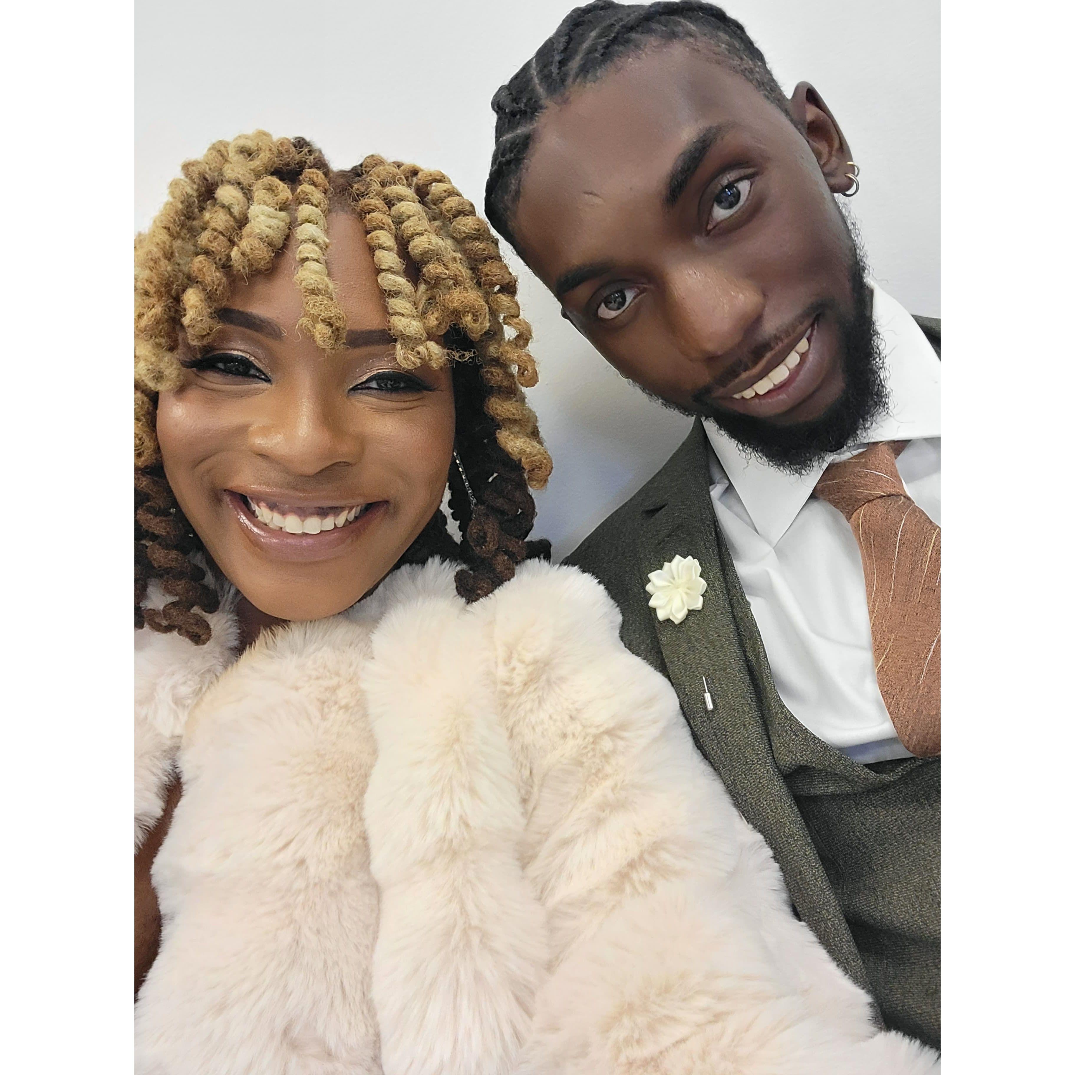 We were nervous but we did it