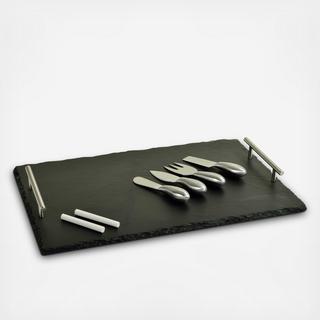 5-Piece Sardo Slate Cheese Board Set