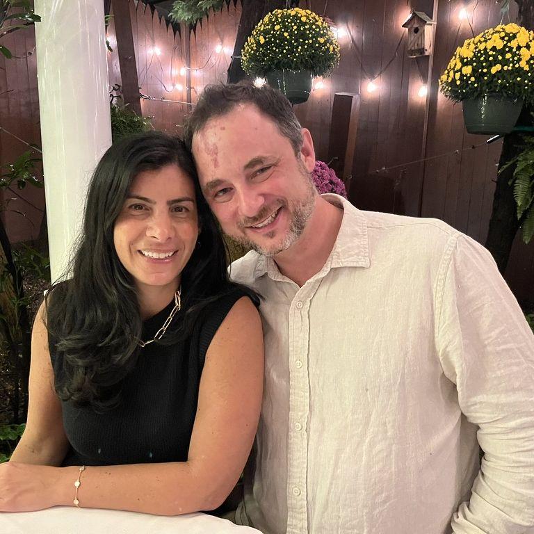 Enjoying a delicious meal at one of LBI's prettiest restaurants, The Gables.