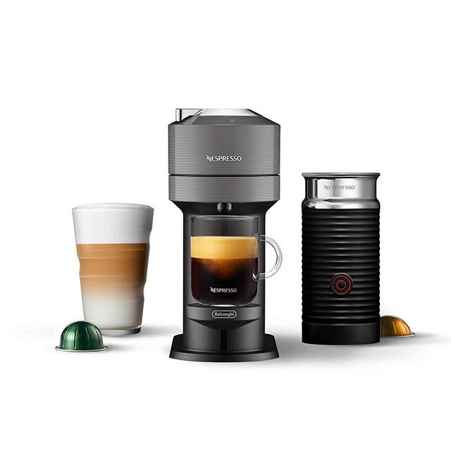 Nespresso by De'Longhi ENV120GYAE Vertuo Next Coffee and Espresso Maker, Dark Gray