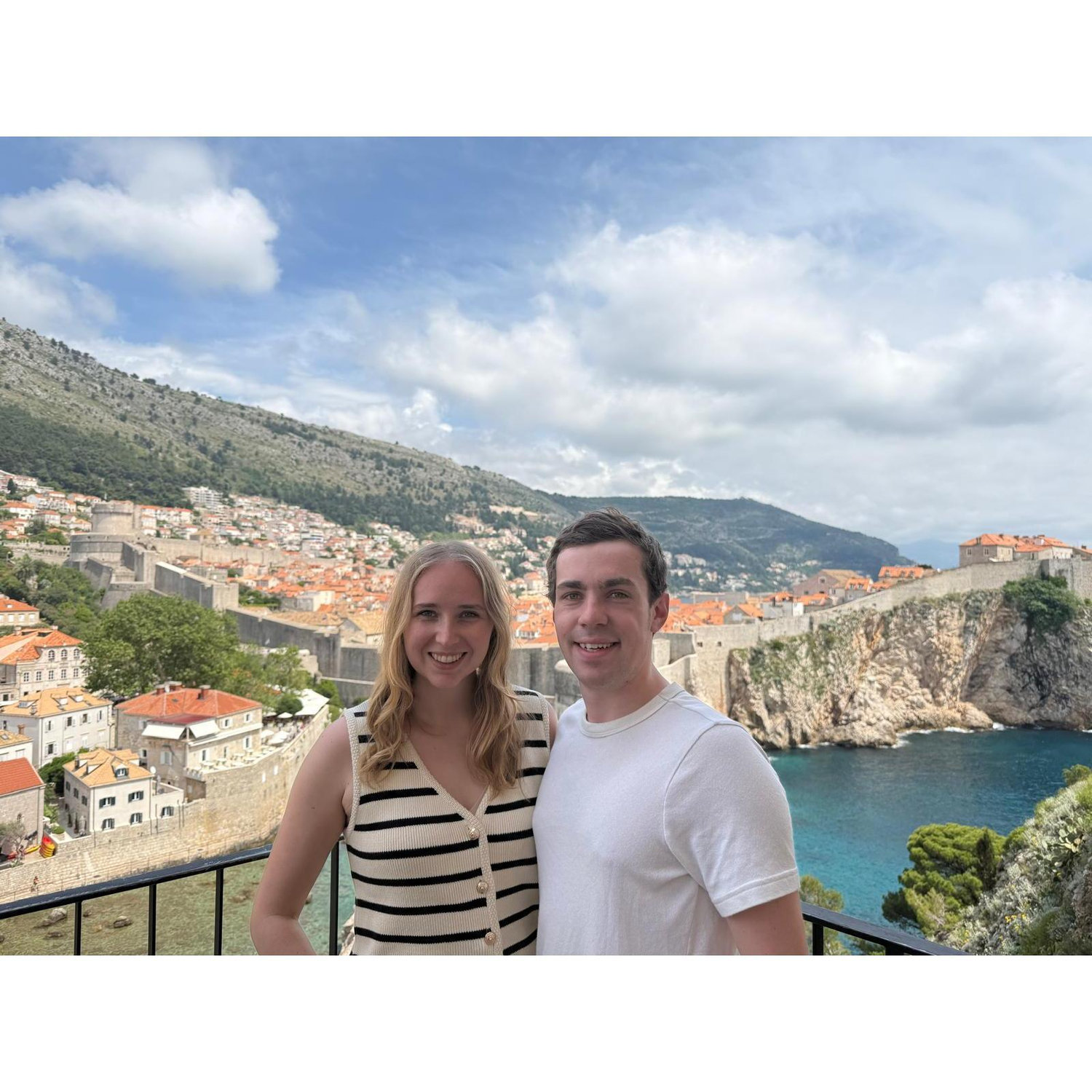 Enjoying a day in Dubrovnik