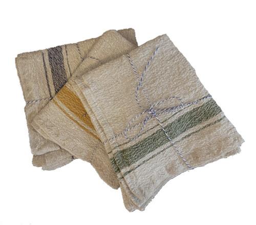 Woven Linen Napkin Set of Two, 3 Color Choices Lithuania (16" x 16")