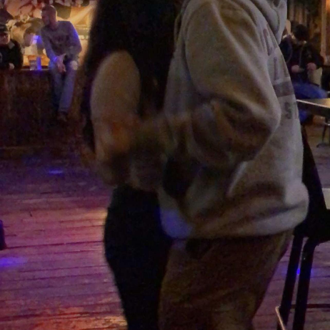 Maggie snapped this pic of us dancing together