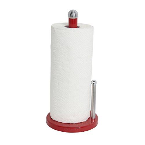 Home Basics PH44100 Paper Towel Holder, Red