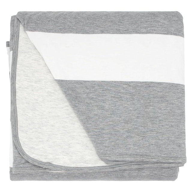 Little Sleepies Cloud Blanket, Soft Viscose from Bamboo Toddler & Baby Blanket for Boys & Girls, Lightweight, Perfect for Hot Sleepers, 65" x 85", Oversized (Heather Gray)