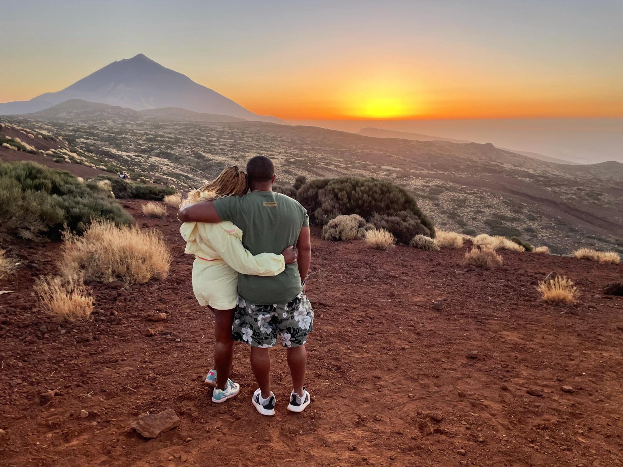 Mount Teide canary island 2021 Isha birthday