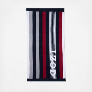 Racing Stripe Beach Towel