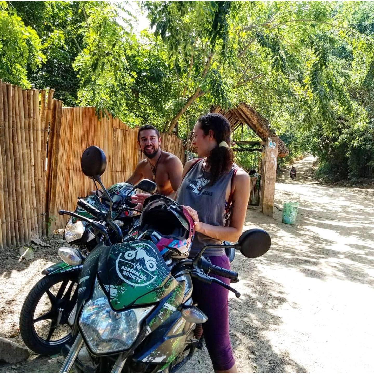 Our first motorcycle adventure together along the northern coast of Colombia.