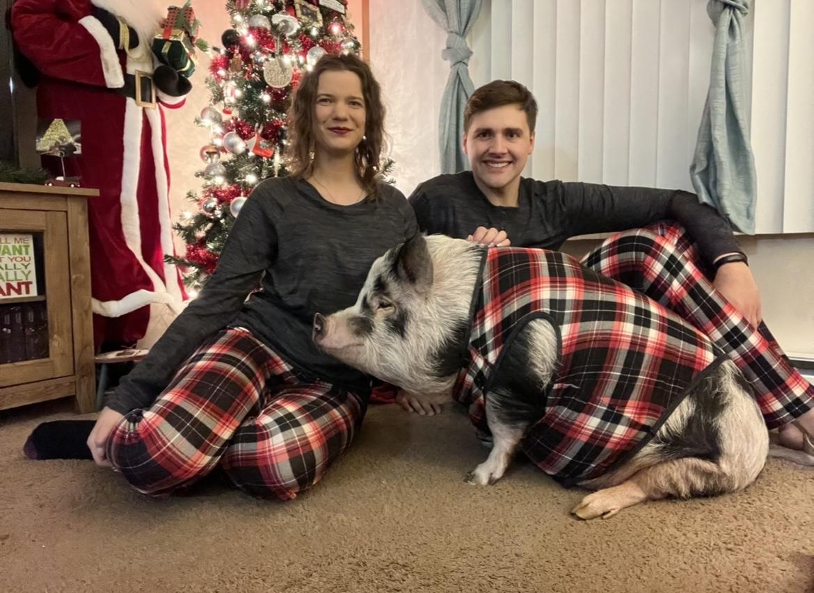 Matching pajamas for Christmas!