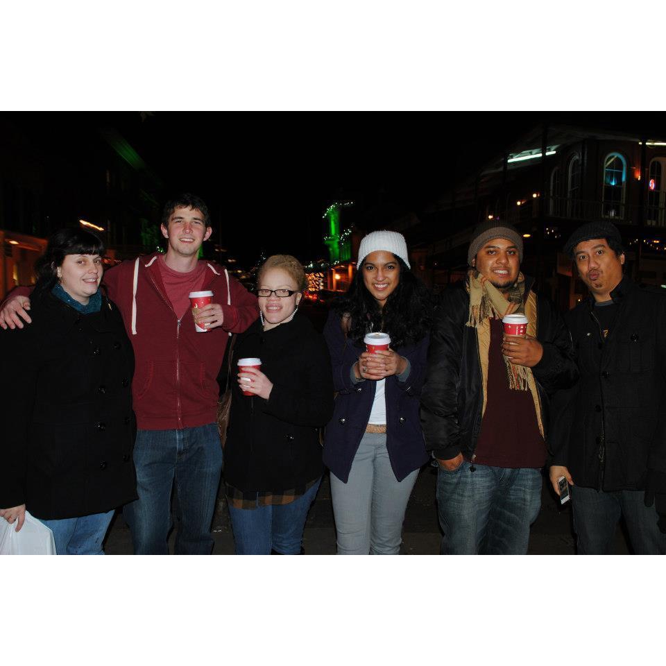 The first picture we have together! Featuring some friends Suzy, Bryan, Kierra, and Johnnesper.