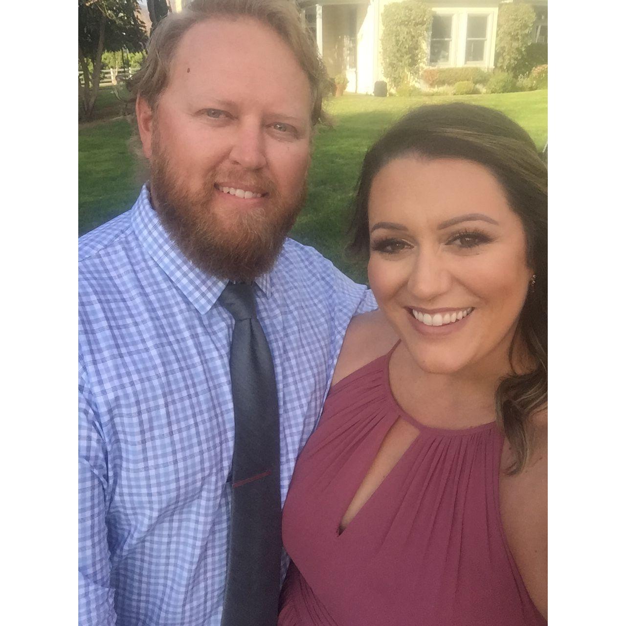 Caitlin and Sean's wedding.