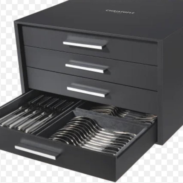 Christofle flatware & storage