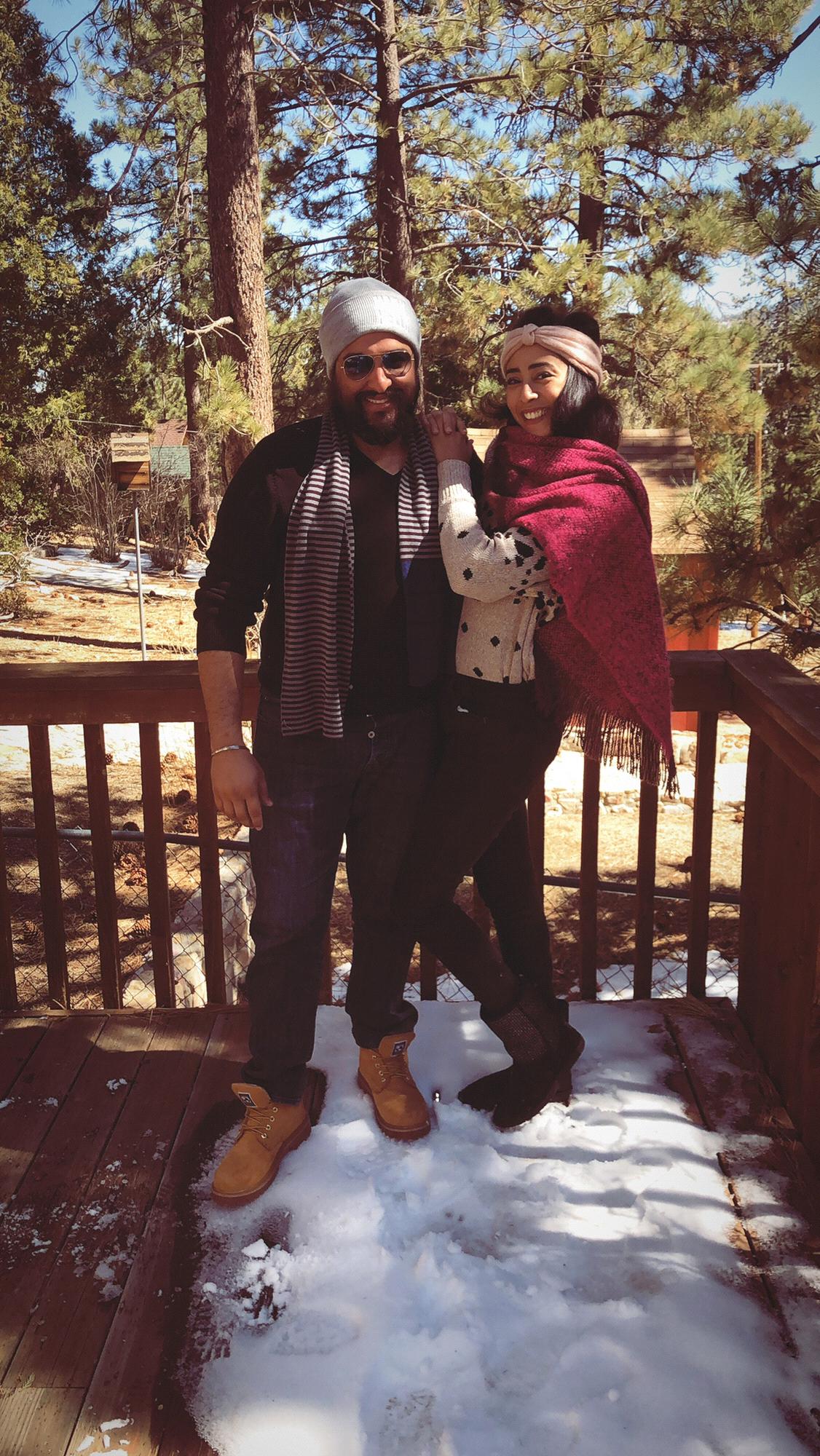 Hitting the slopes in Big Bear